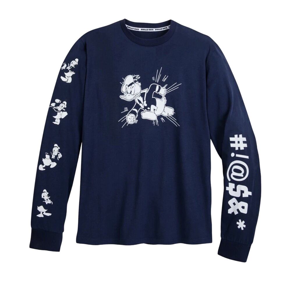 Disney Donald Duck Long sleeve t-shirt Adult Small